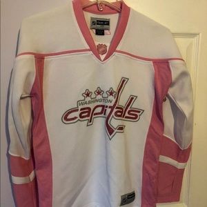 Pink Washington Capitals Jersey